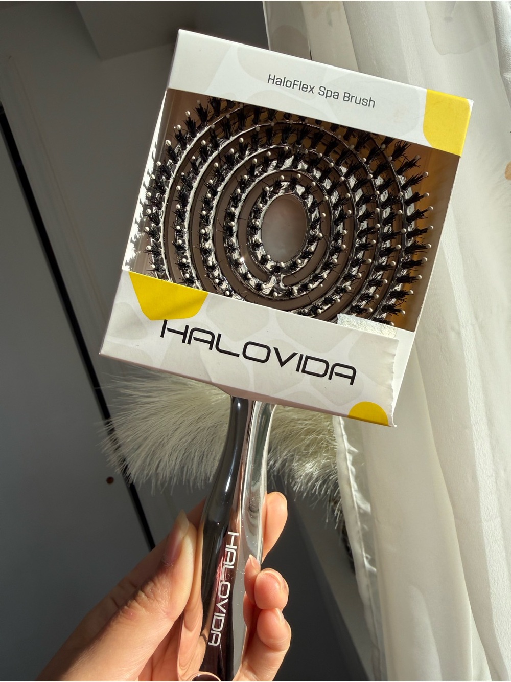 HALOVIDA HaloFlex Spa Brush - Silver